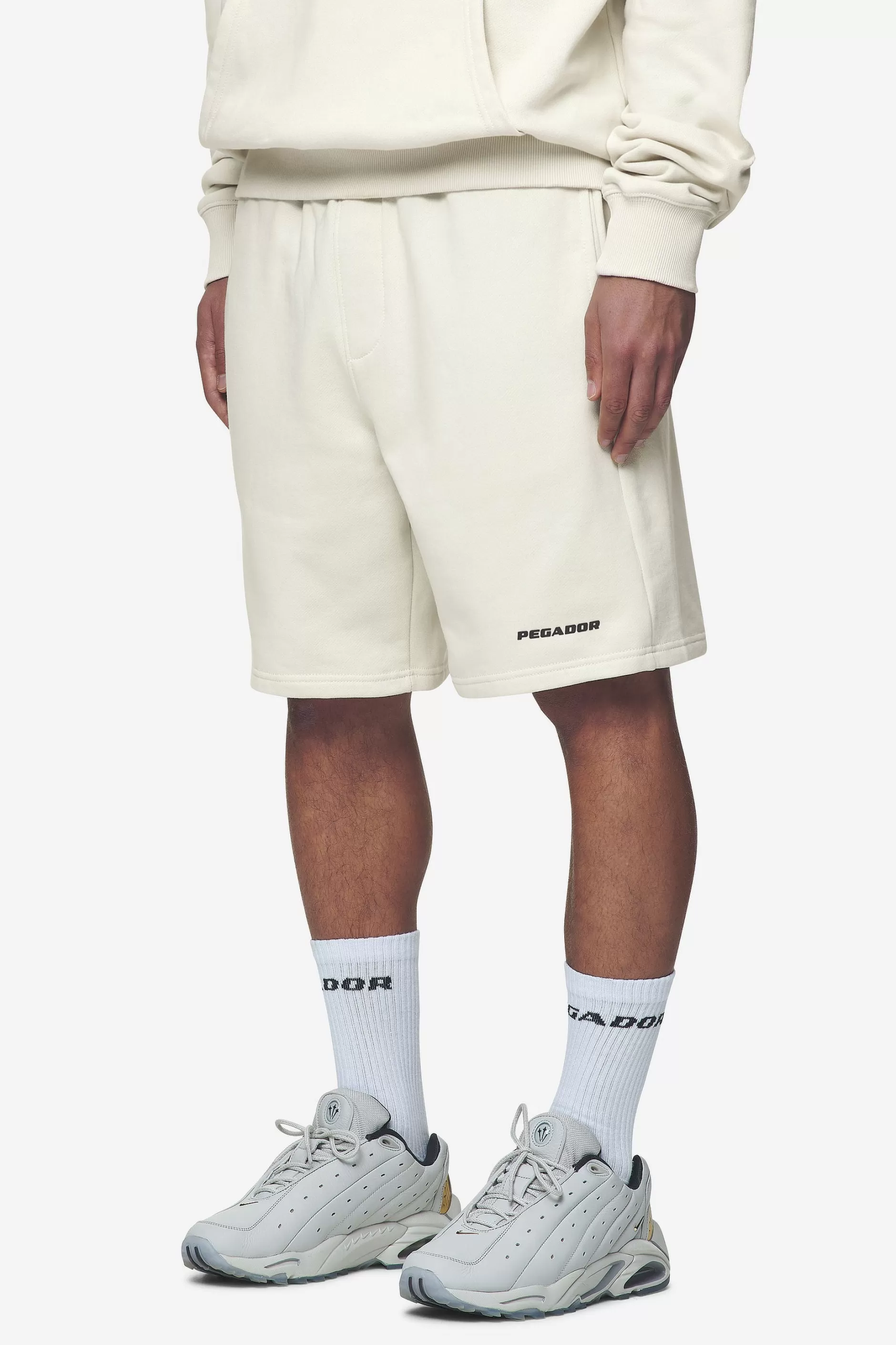 Logo Heavy Sweat Shorts Black Gum-Pegador Flash Sale