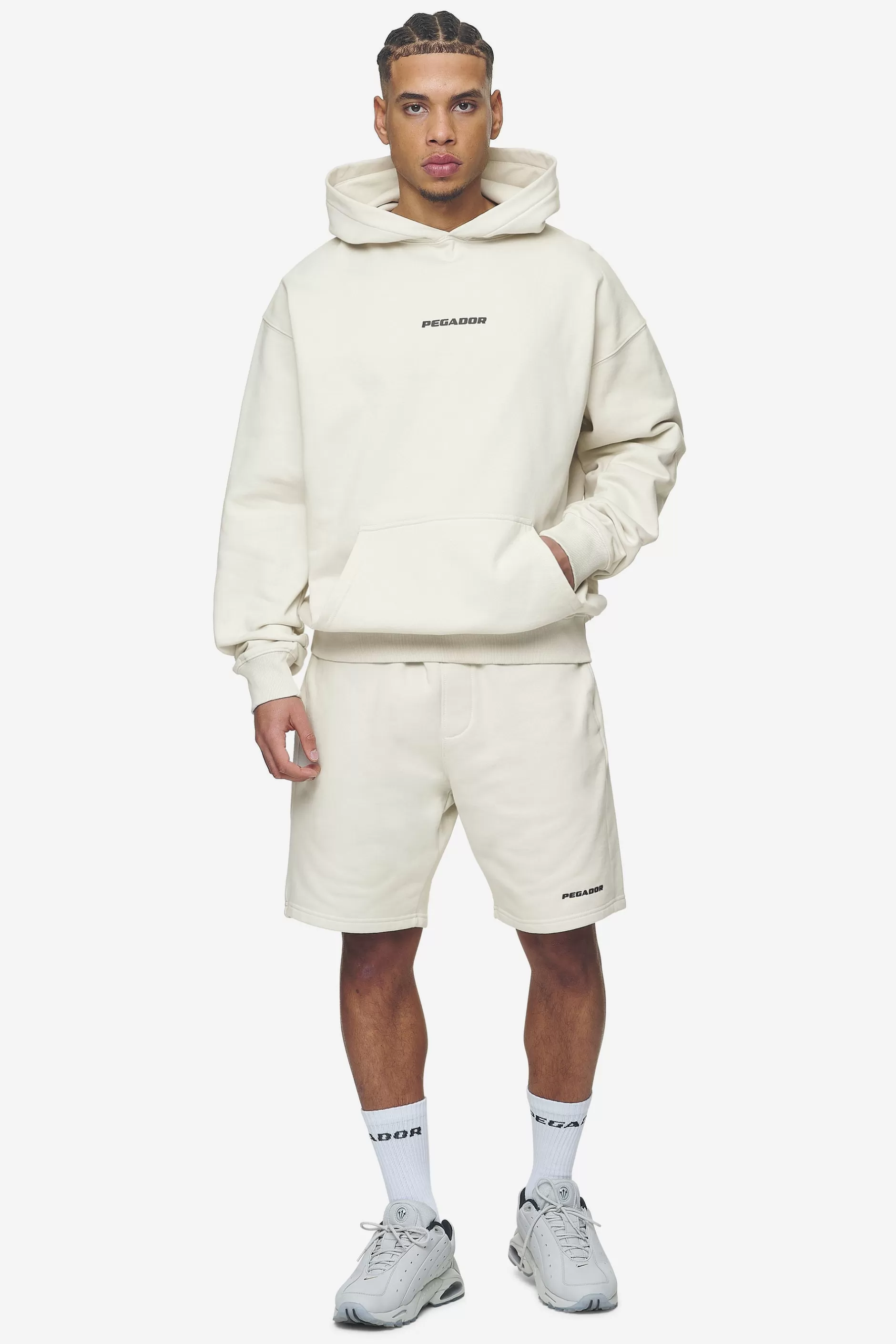 Logo Heavy Sweat Shorts Black Gum-Pegador Flash Sale