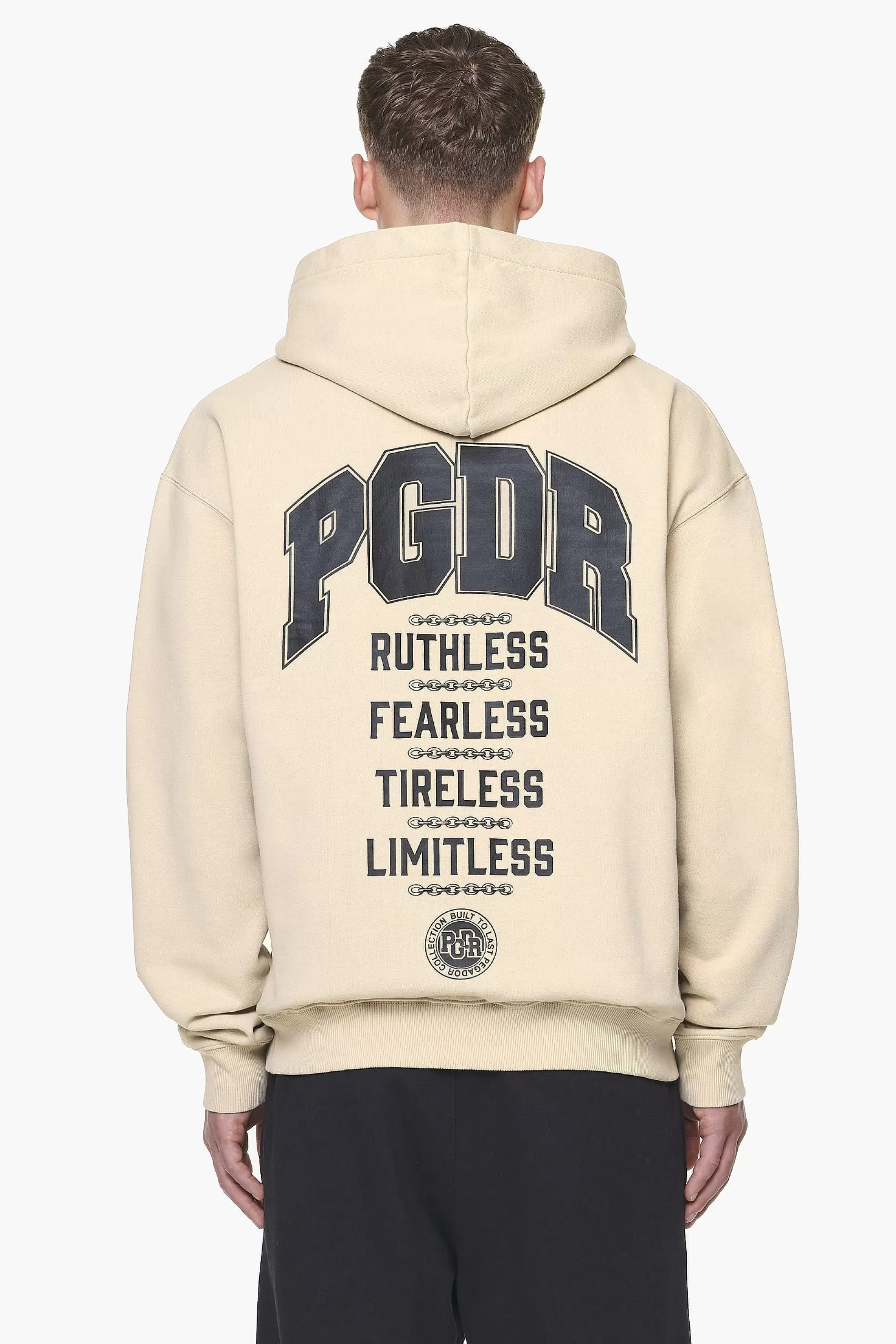 Orsett Oversized Hoodie Vintage Washed Kingdom Beige-Pegador Store