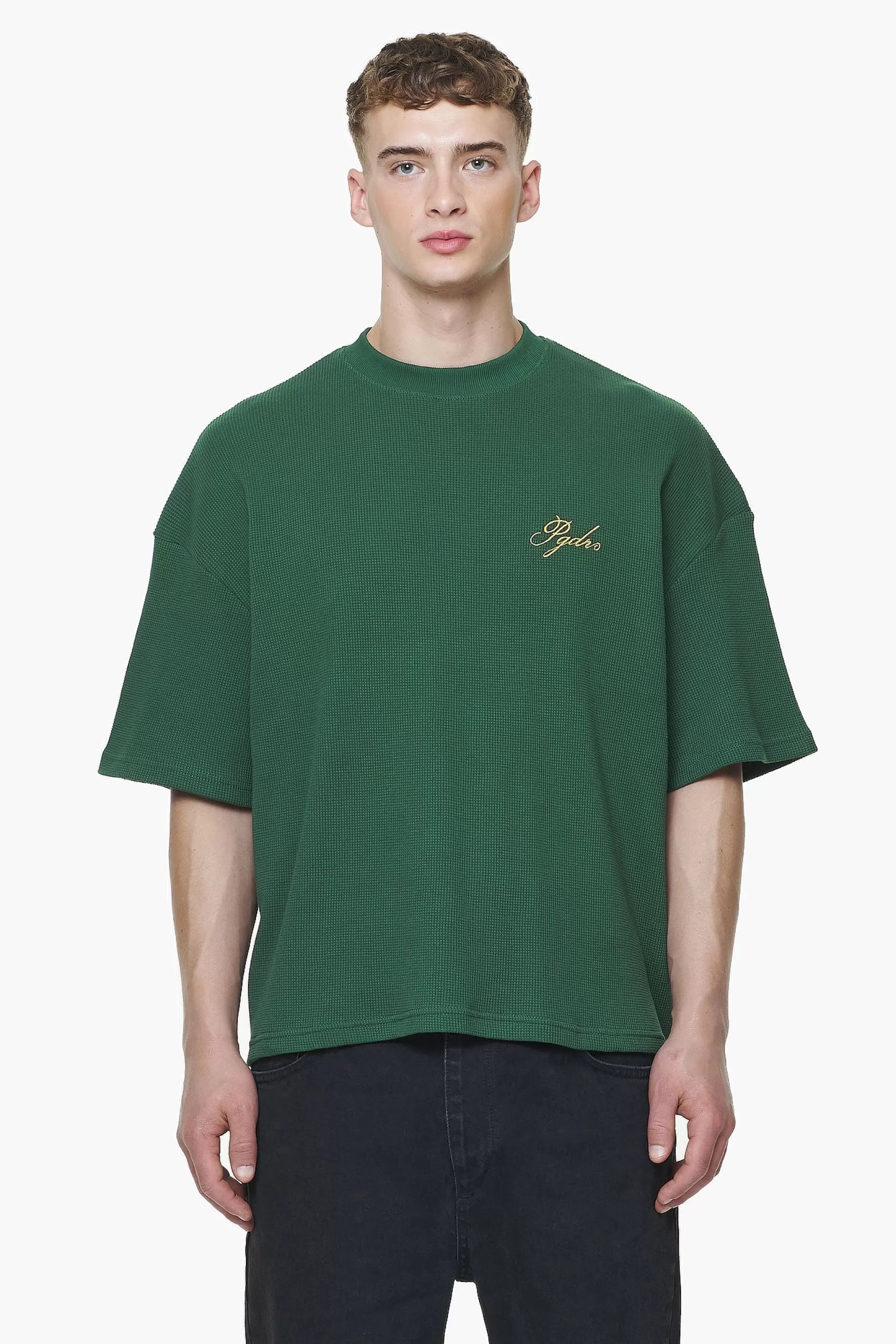 Quat Waffle Boxy Tee -Pegador Flash Sale