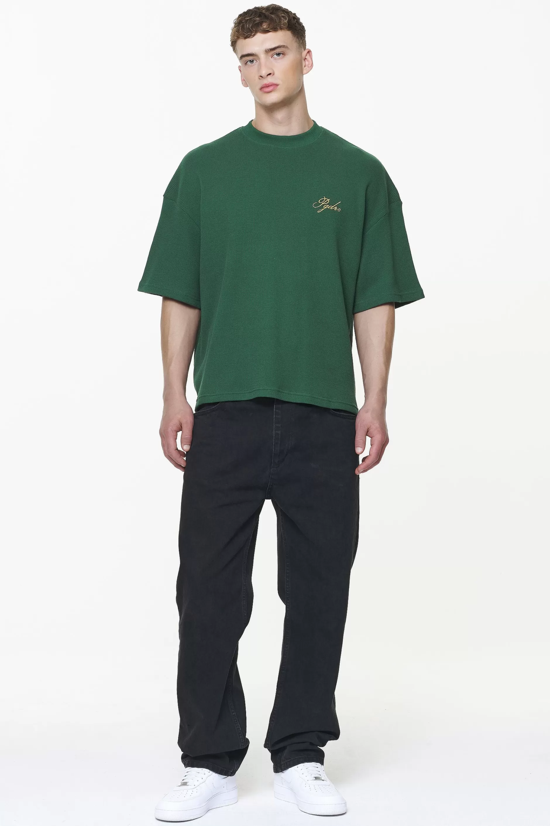 Quat Waffle Boxy Tee -Pegador Flash Sale