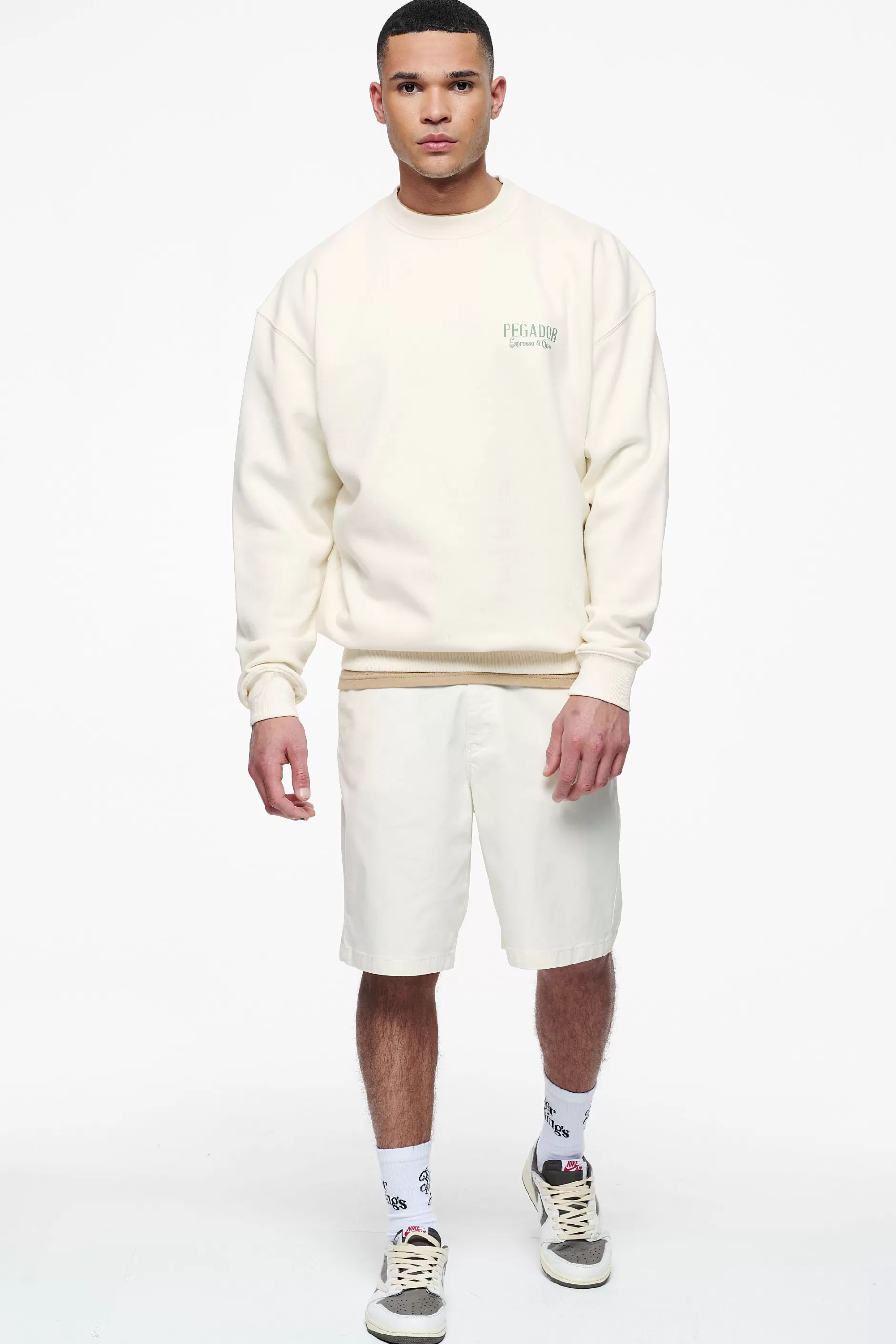 Racoon Oversized Sweater Vintage Washed Unbleached-Pegador Shop