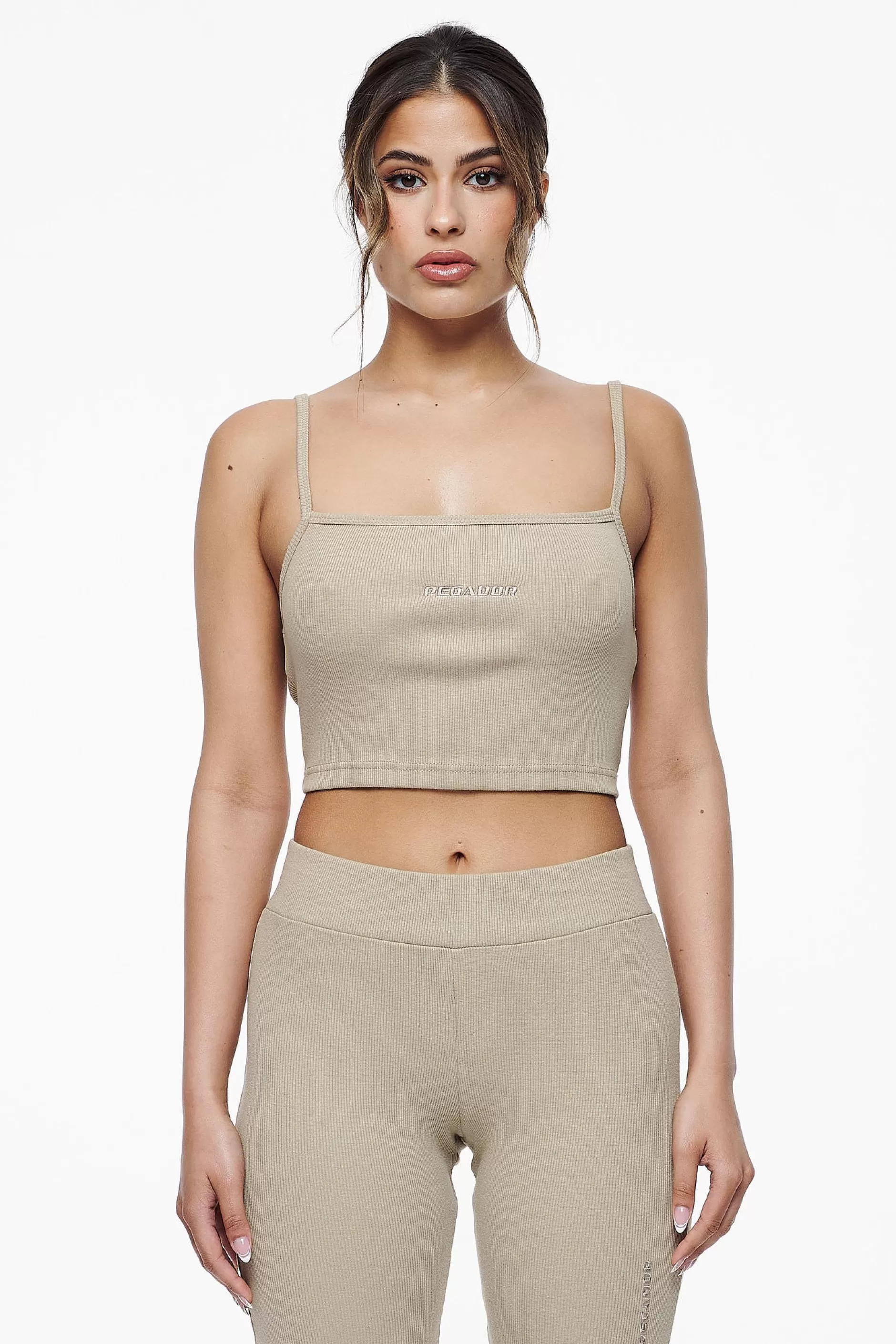 Ruby Rib Crop Top -Pegador Shop