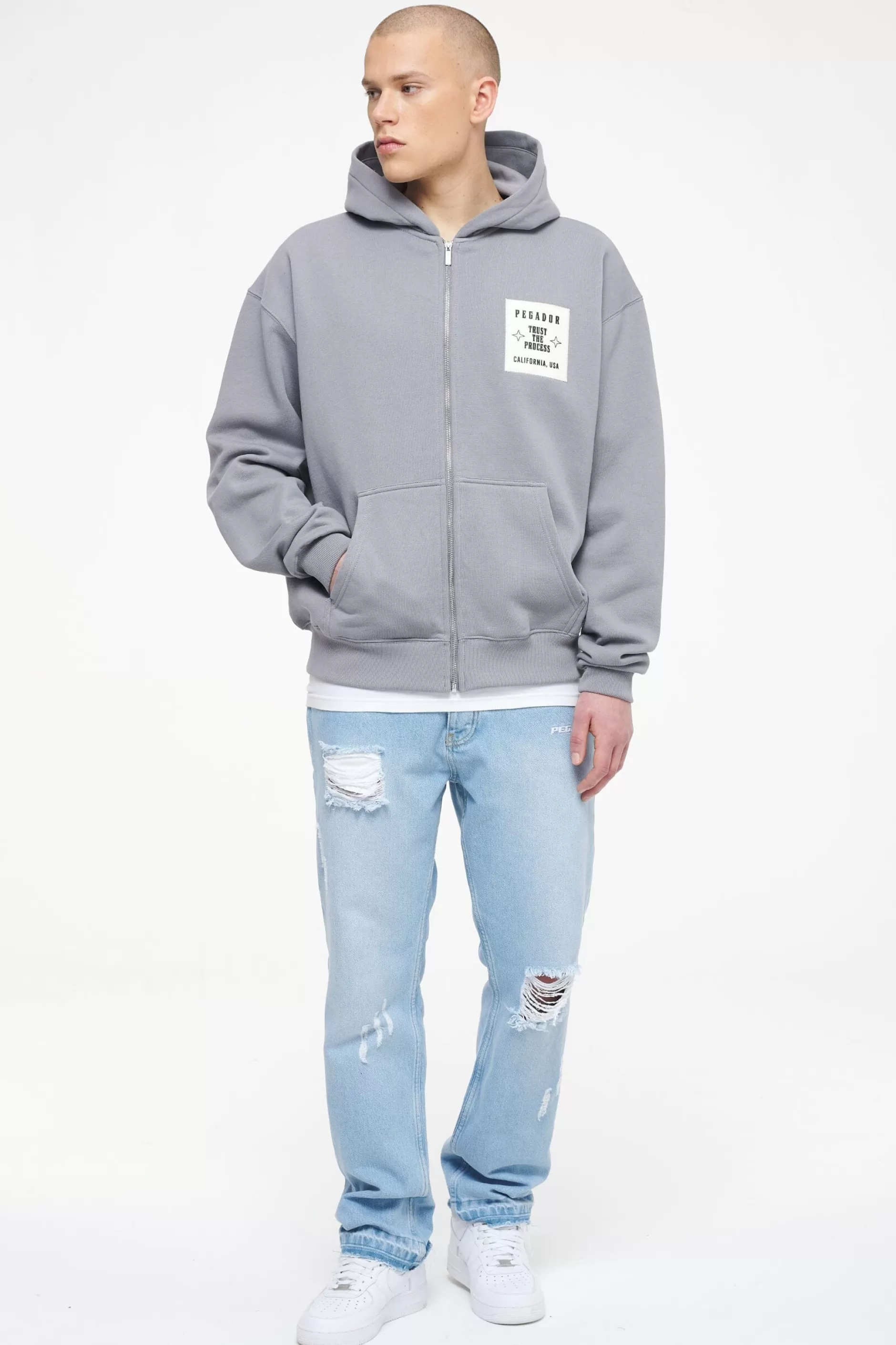 Salal Oversized Sweat Jacket -Pegador New