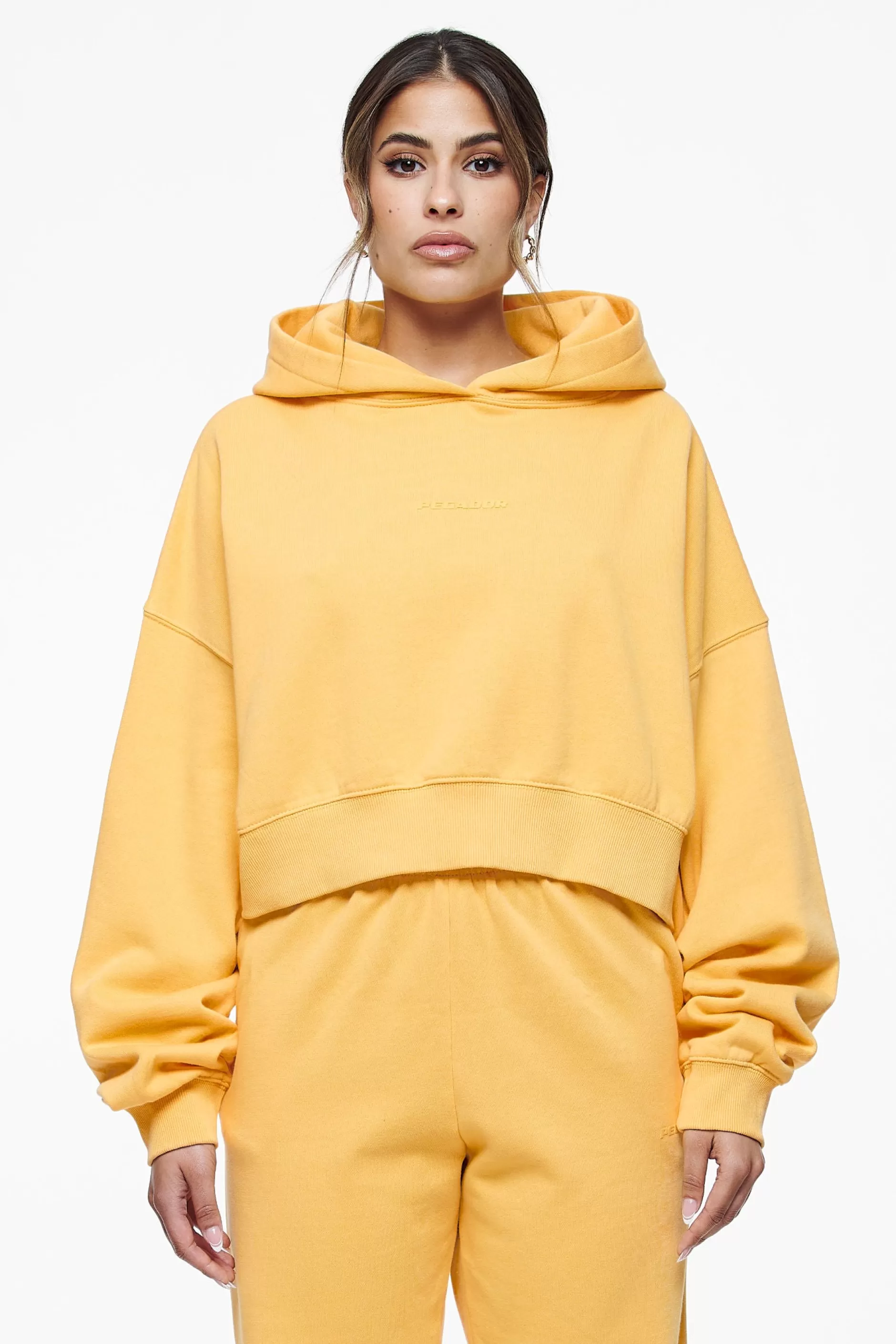 Salita Oversized Cropped Hoodie -Pegador Cheap
