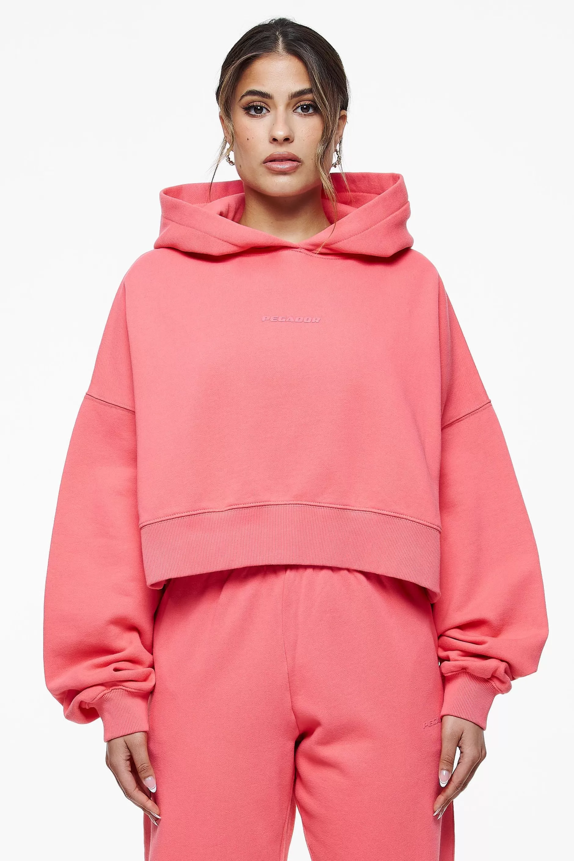 Salita Oversized Cropped Hoodie -Pegador Clearance