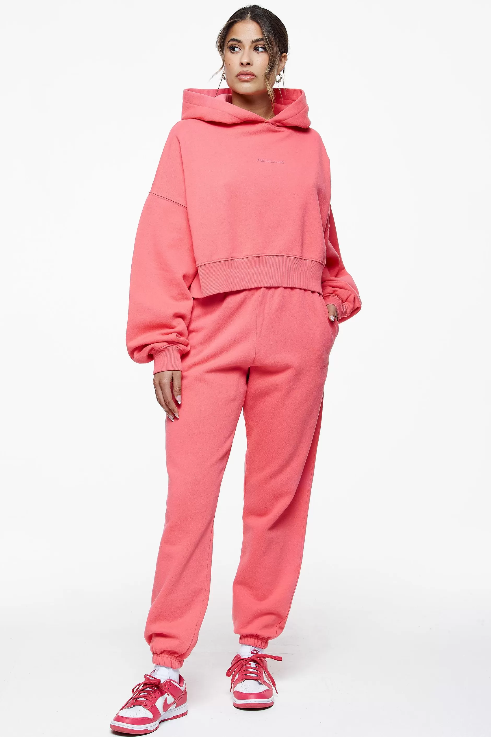 Salita Oversized Cropped Hoodie -Pegador Clearance