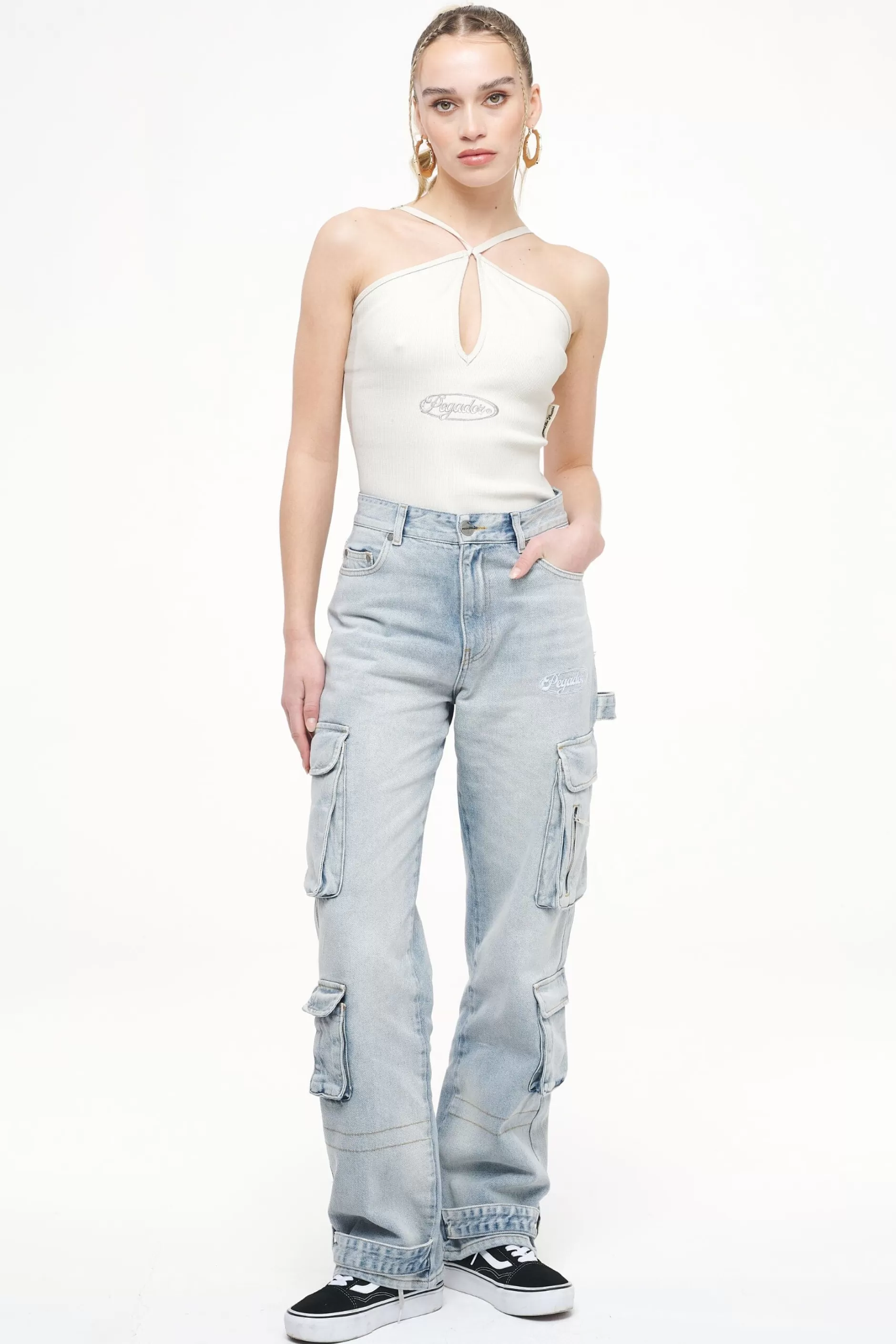 Santos Rib Neckholder Bodysuit -Pegador Online